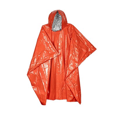 Outdoorponcho Survival, orange