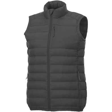 Pallas GRS recycelter wattierter Bodywarmer für Damen, storm grey, XXL