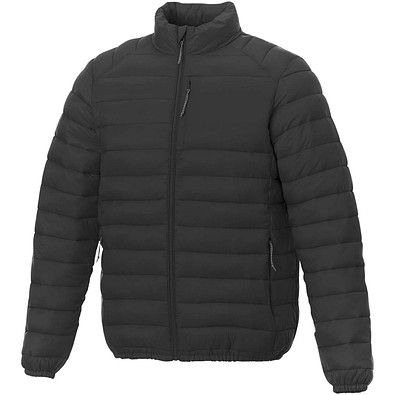 Pallas recycelte wattierte Jacke für Herren, schwarz, 3XL