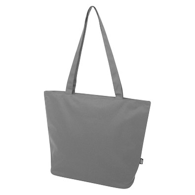Panama Tragetasche aus GRS Recyclingmaterial 20 L, grau