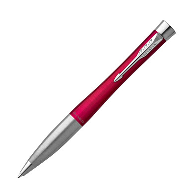 PARKER Drehkugelschreiber Urban, magenta/silber, blaue Mine