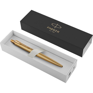 Parker Kugelschreiber Jotter XL Monochrom Premium, blaue Mine, gold