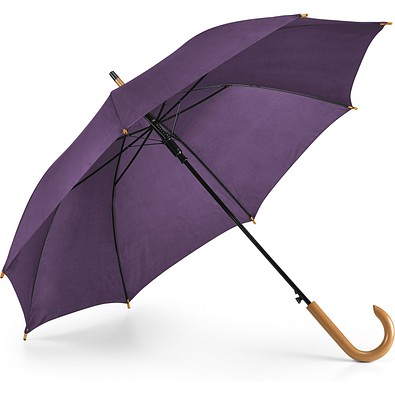 PATTI. Regenschirm aus 190T-Polyester mit automatischer Öffnung, Violett