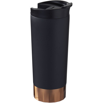 Peeta Kupfer-Vakuum Isolierbecher, 500 ml, schwarz