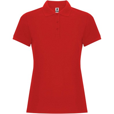 Pegaso Premium Poloshirt für Damen, rot, S