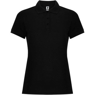 Pegaso Premium Poloshirt für Damen, schwarz, S
