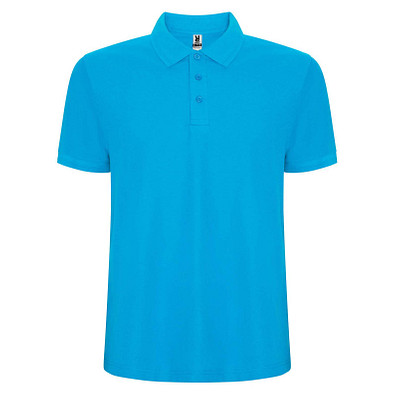 Pegaso Premium Poloshirt für Herren, türkis, 3XL