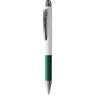 PENKO® Voll-Metall-Kugelschreiber LA GRACIOSA, weiß/grün