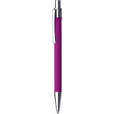PENKO® Voll-Metall-Kugelschreiber LIPSI Soft, Magenta