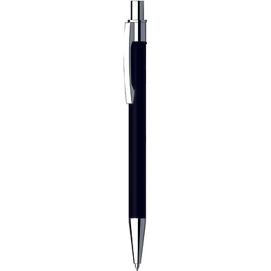 PENKO® Voll-Metall-Kugelschreiber LIPSI Soft, Schwarz