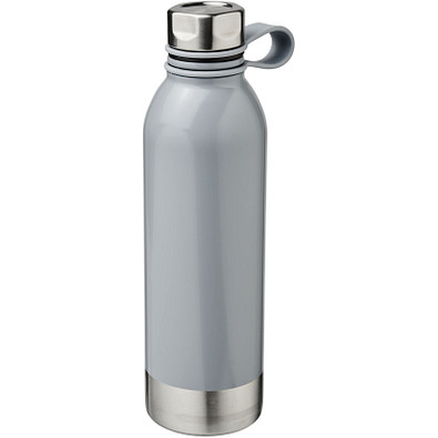 Perth Sportflasche aus Edelstahl, 740 ml, grau