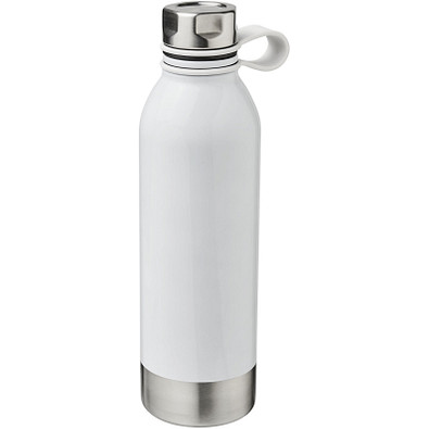 Perth Sportflasche aus Edelstahl, 740 ml, weiss