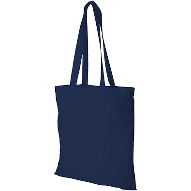 Peru Baumwoll Tragetasche, navy