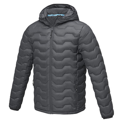 Petalite GRS Daunenjacke aus recyceltem Material für Herren, storm grey, 3XL