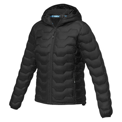 Petalite GRS Daunenjacke für Damen aus recyceltem Material, schwarz, S