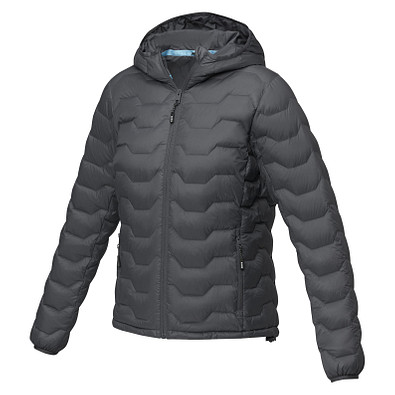 Petalite GRS Daunenjacke für Damen aus recyceltem Material, storm grey, S