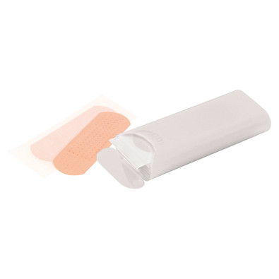 Pflasterbox Care, Weiß/Weiß