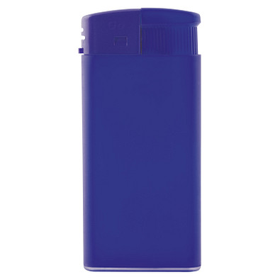 Piezo-Feuerzeug XL, Blau/Matt