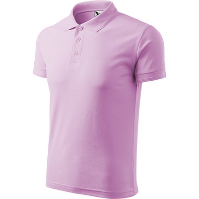 Polohemd Herren Pique Polo, 2XL, orchid