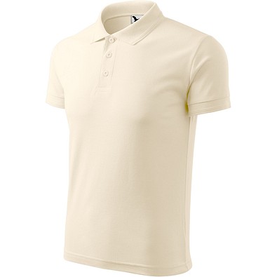 Polohemd Herren Pique Polo, XL, mandel