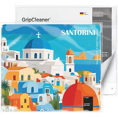 POLYCLEAN Microfaser-Mousepad 4 in1 GripCleaner, inkl. Druck, eckig