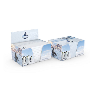 Geiger-Notes Haftnotiz Pop-Up-Box 100 x 72, 500 Blatt, inkl. Druck auf Box & Haftnotizen