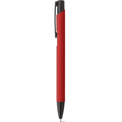 POPPINS. Kugelschreiber aus Aluminium und Gummi, Rot