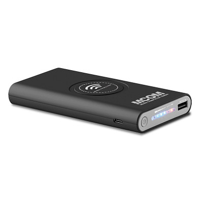 Induktions Powerbank Touch, 8.000 mAh, schwarz