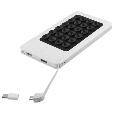 METMAXX® Powerbank Allround Power, 10.000 mAh, weiß METMAXX® Powerbank Allround Power, 10.000 mAh, weiß