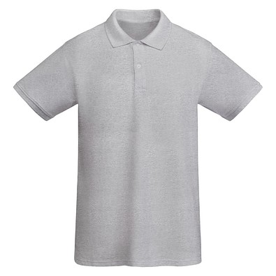 Prince Poloshirt für Herren, Marl Grey, S