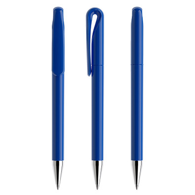 prodir® Drehkugelschreiber DS1 TPC Twist, blaue Mine, blau