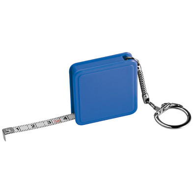 Stahlbandmaß, 1m, blau