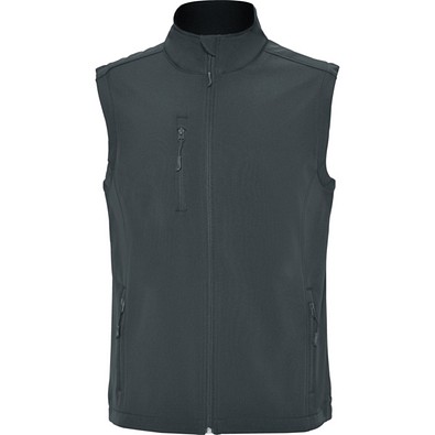 Softshell-Weste Quebec, XL, Dark Lead
