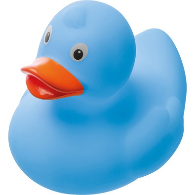 Quietscheente aus PVC JULIA, hellblau
