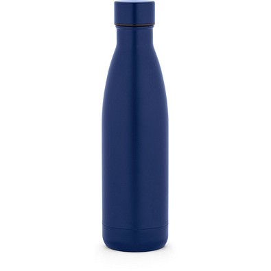 RE-BUFFON L. Thermosflasche aus 90% recyceltem Edelstahl 810 mL, Dunkelblau