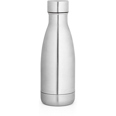RE-BUFFON S. Thermosflasche aus 90% recyceltem Edelstahl 400 mL, Satinsilber