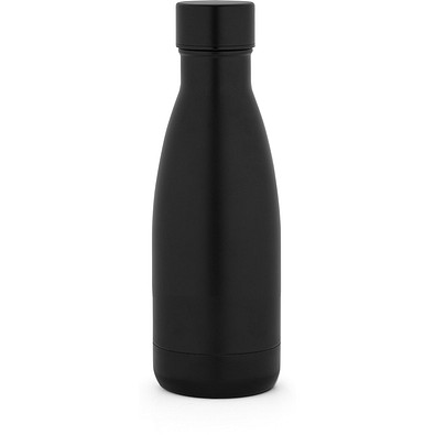 RE-BUFFON S. Thermosflasche aus 90% recyceltem Edelstahl 400 mL, Schwarz