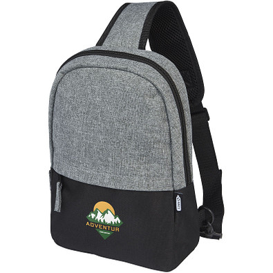 Reclaim GRS recycelte Tragetasche 3,5 L, schwarz