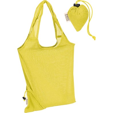 Recycelte Baumwolltasche Modena,gelb