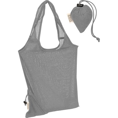 Recycelte Baumwolltasche Modena,silbergrau