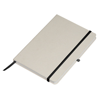 Recyceltes Michlkarton Notizbuch A5 Izmir,beige