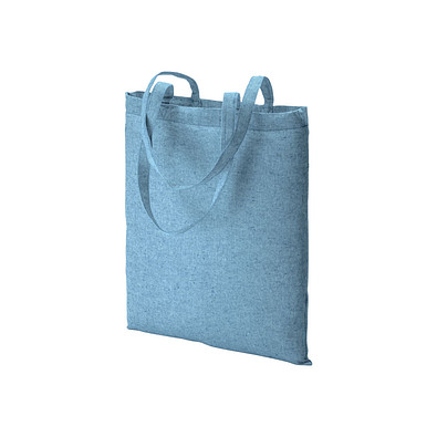 Recycling Baumwolltasche, hellblau
