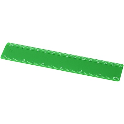 Renzo 15 cm Kunststofflineal, grün