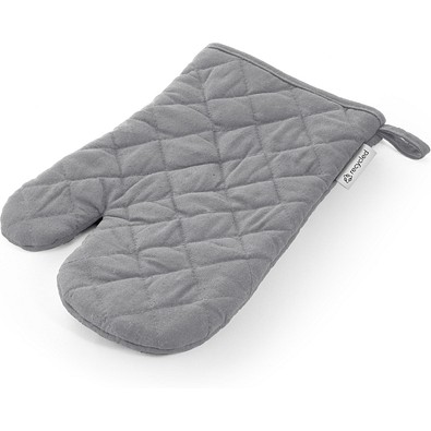 RICKEY. Küchenhandschuh aus Baumwolle (60% recycelter), Grau