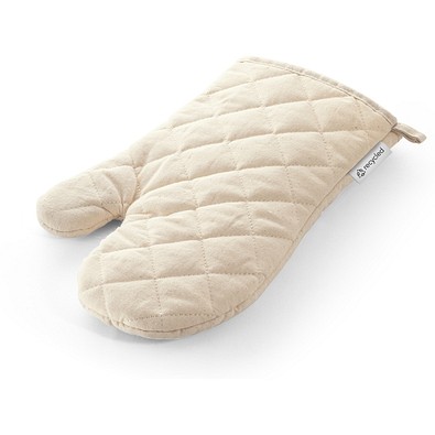 RICKEY. Küchenhandschuh aus Baumwolle (60% recycelter), Naturhell