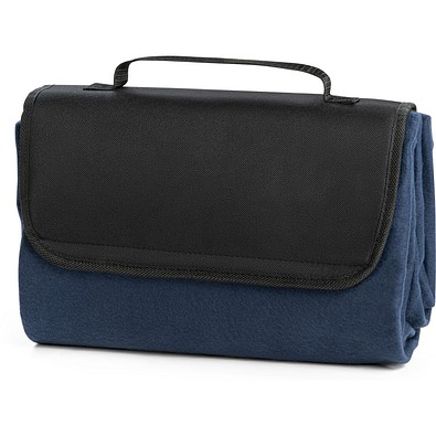 RILEY. EPE-gefütterte Picknick-Decke (180 g/m²), Blau