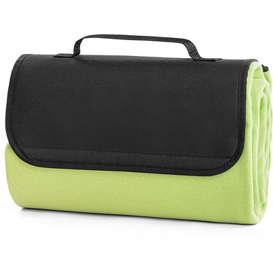 RILEY. EPE-gefütterte Picknick-Decke (180 g/m²), Hellgrün