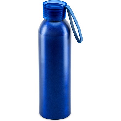 RIO. Recycelt Aluminium (100% rAL) flasche mit PP-Verschluss 660 mL, Blau