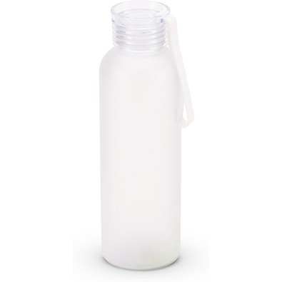 RIO rPET. Trinkflasche (600ml) aus recyceltem PET (100 % rPET) mit matter Oberfläche, Transparent