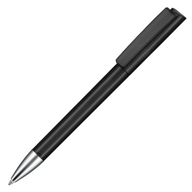 RITTER PEN Drehkugelschreiber Glory, blaue Mine, transparent/schwarz